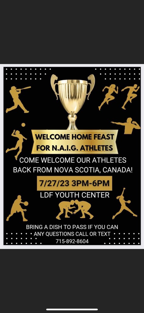 N.A.I.G. Athletes Welcome 